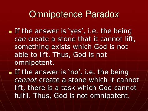 Omnipotent Answers .